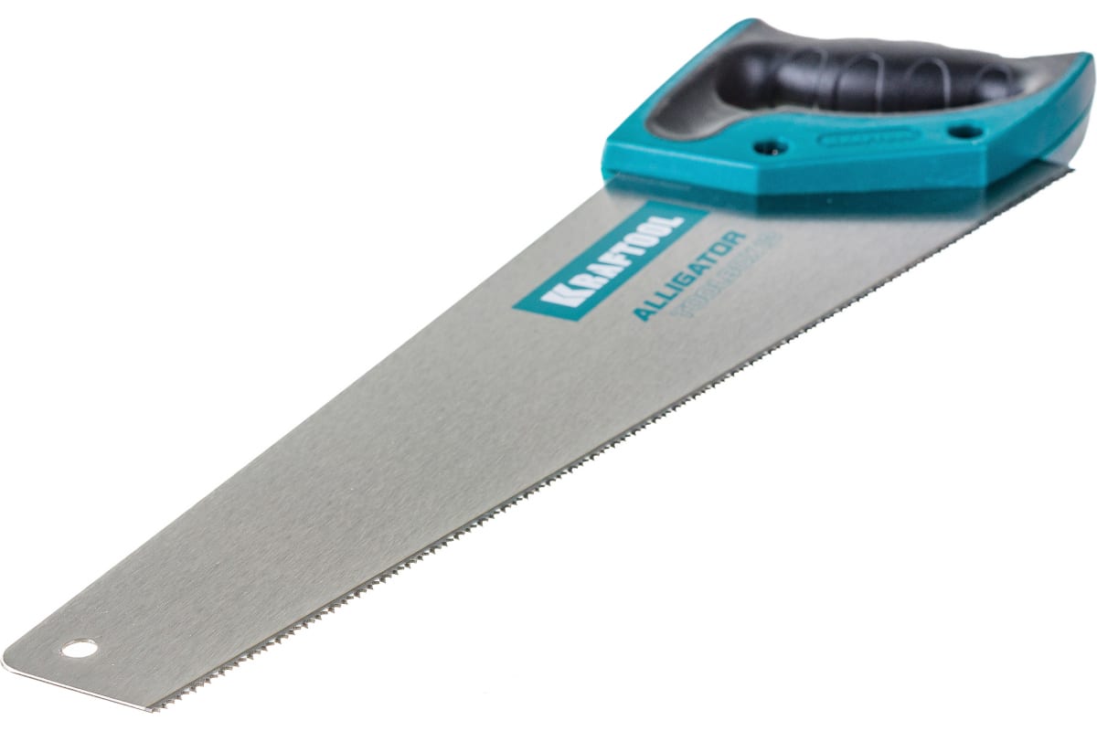 Ножовка (пила) 350 мм, 13 TPI, специальный зуб, компактная, точный рез всех видов материалов, KRAFTOOL ToolBox-13 