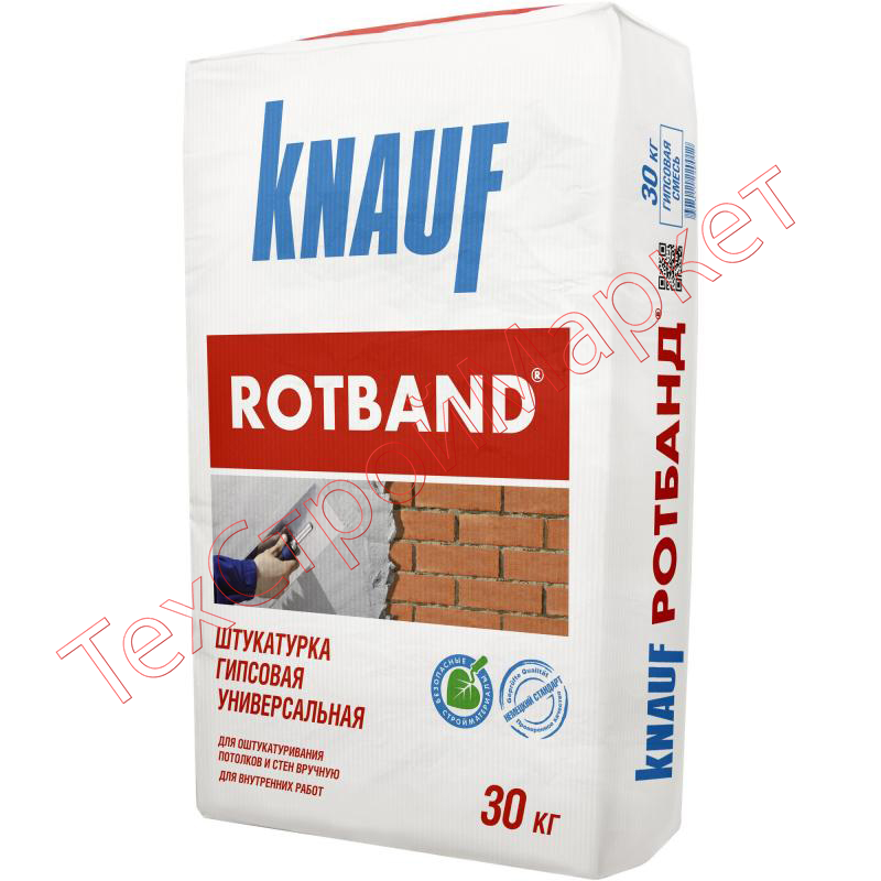 Штукатурка KNAUF "Ротбанд" гипсовая универсальная с полимерными добавками 30кг 