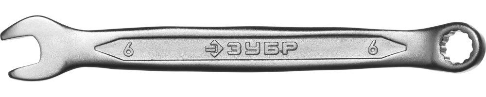 Ключ комбинированный гаечный 6 мм, ЗУБР