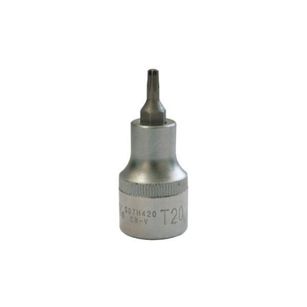 Головка торцевая 1/2"DR с вставкой "TORX" Т-20 L- 58мм, JONNESWAY (S07H420)	