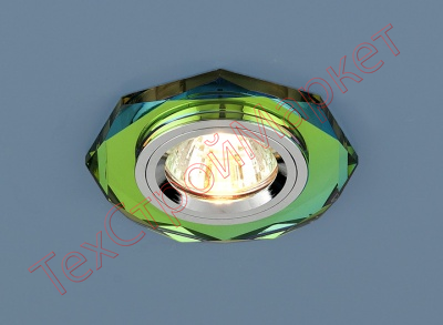 Точечный светильник Elektrostandard 8020/2   G5.3 MR16  зеркальный/мультиколор   (5-multi/SL) SC a03