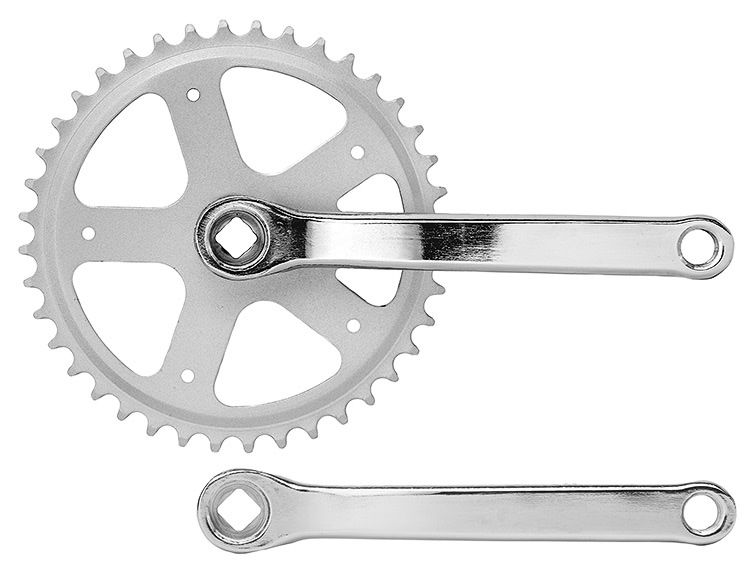 Шатуны HDL-S140 1/2"х1/8" 40Т 140 мм односкоростные хромир. 580240