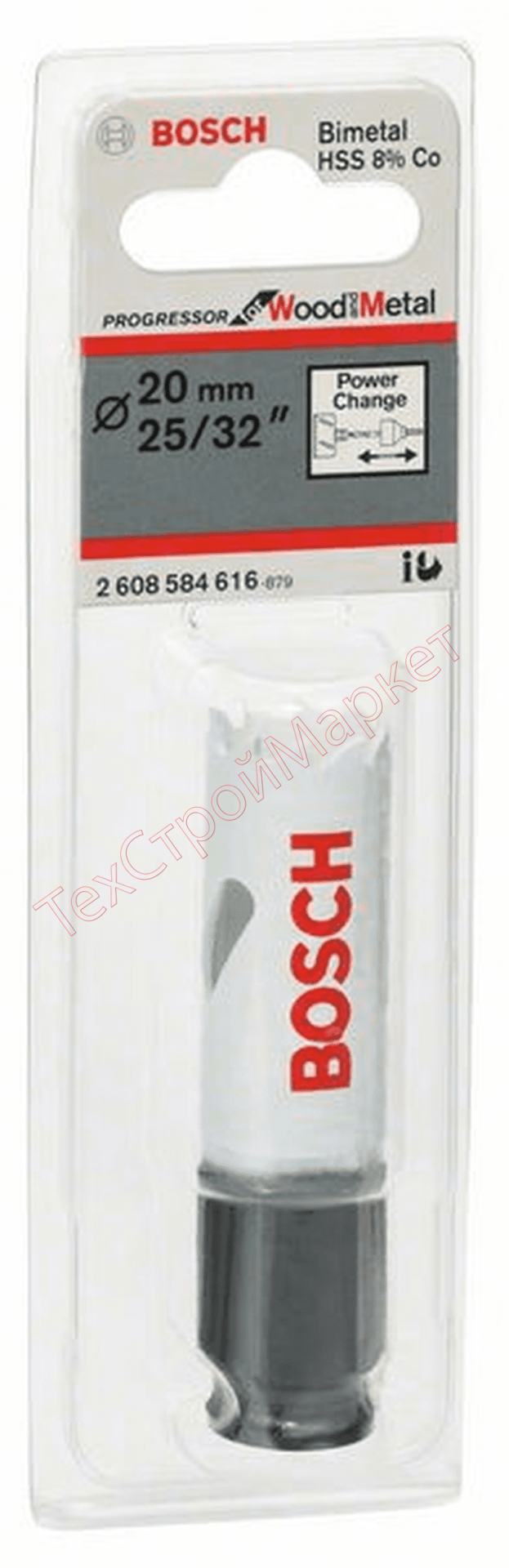 Коронка Bosch 20 HSS-CO (616)