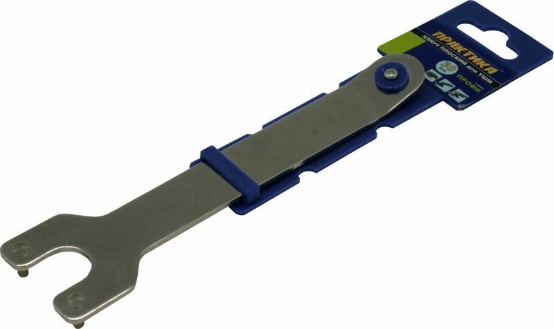 Ключ для планшайб плоский ПРАКТИКА 30 мм, для УШМ 777-024