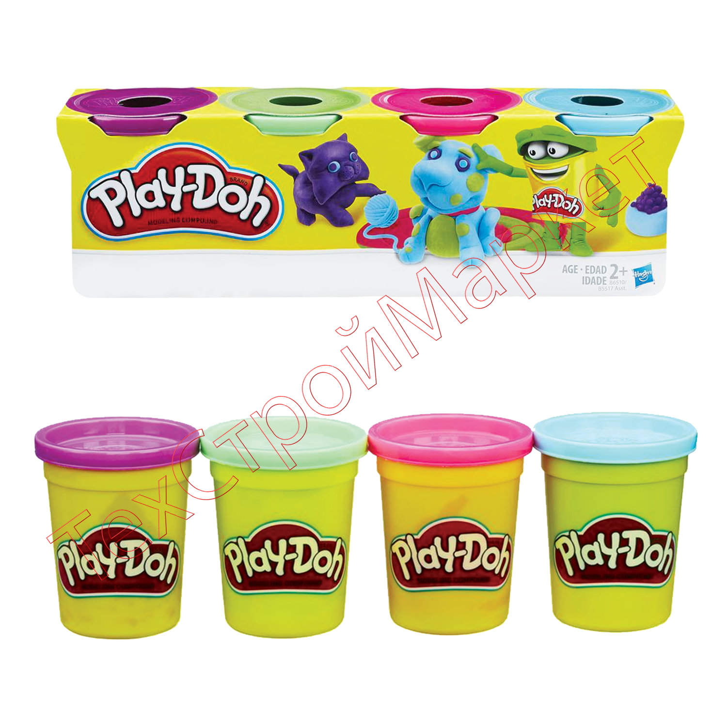 Купить Пластилин Play Doh Набором