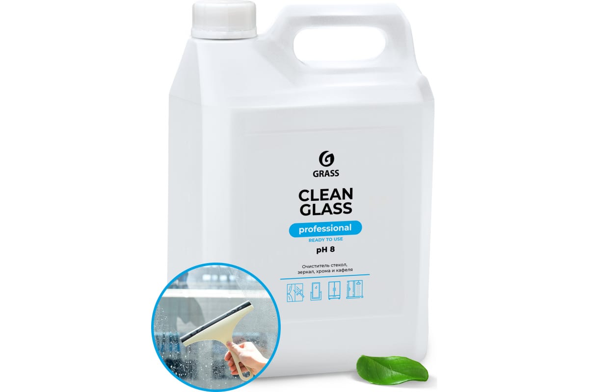Средство чистящее "Clean glass Professional" (канистра 5 кг)