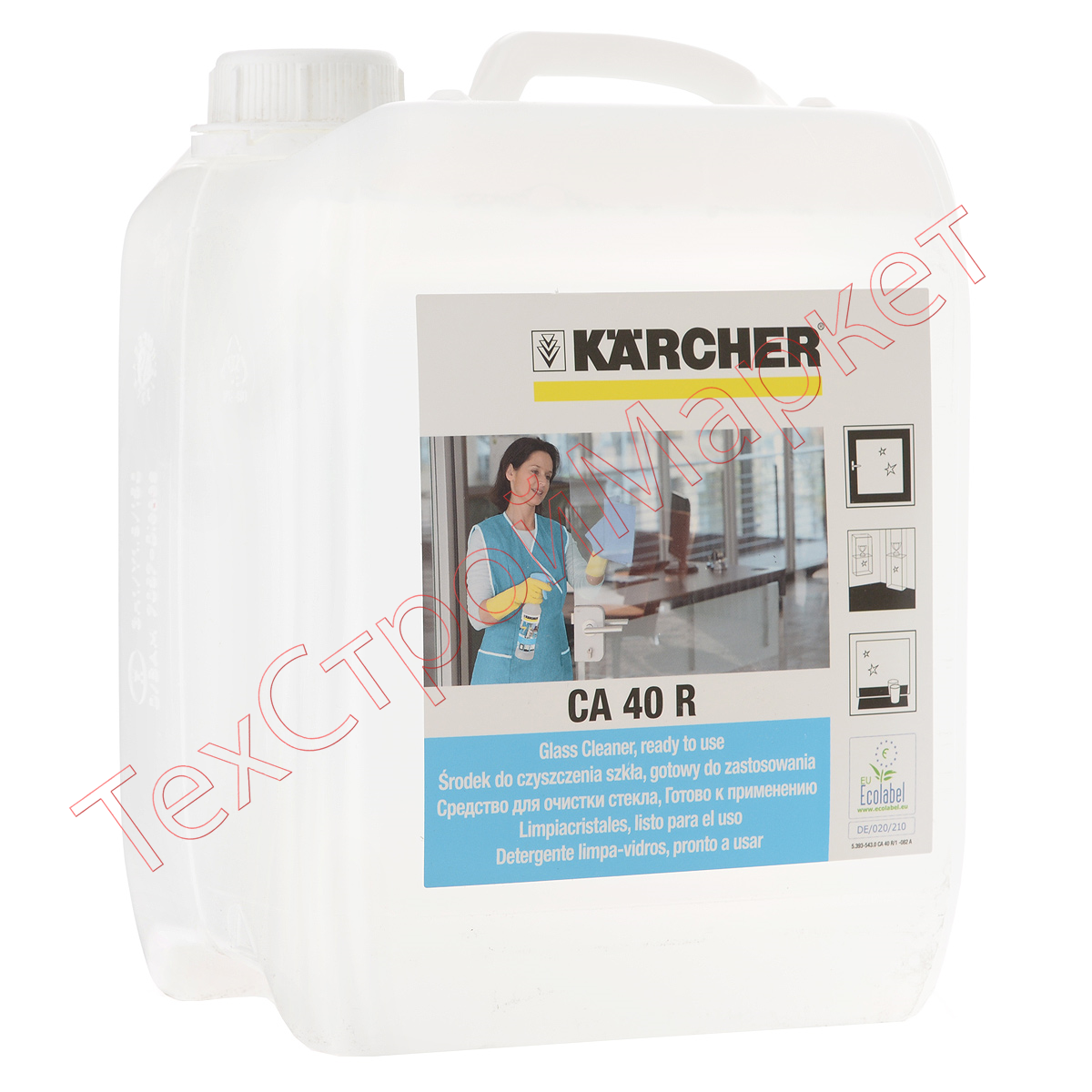 Средство для читски стекл Karcher CA 40 R (5л) 6.295-688.0