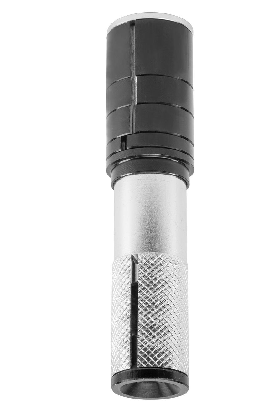 Удлинитель штока вилки KL-4026 для безрезьбовой рулевой колонки 1-1/8", алюминиевый, чёрный