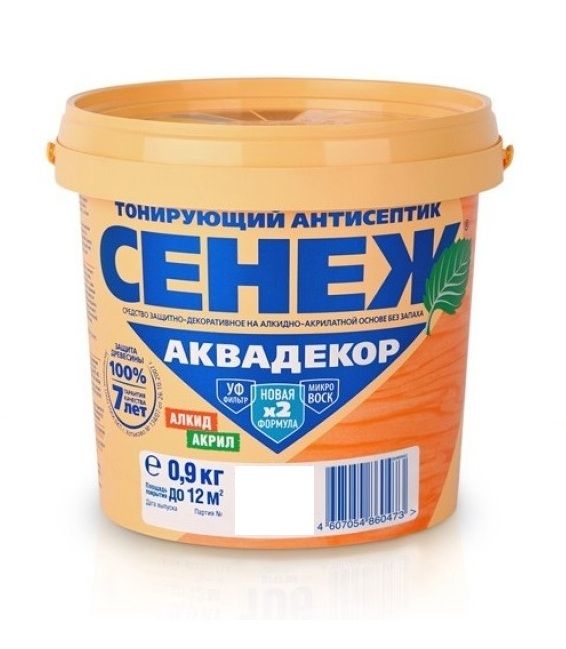 Сенеж Аквадекор (0,9 кг) Рябина