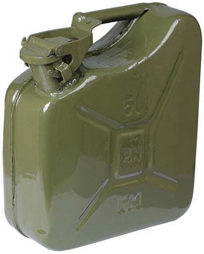 Канистра металлическая КС-5 (5 литров) оливковая