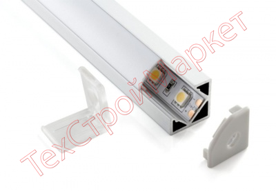 Профиль Elektrostandard угловой алюминиевый для LED ленты (18,5mm) LL-2-ALP004 a028280    