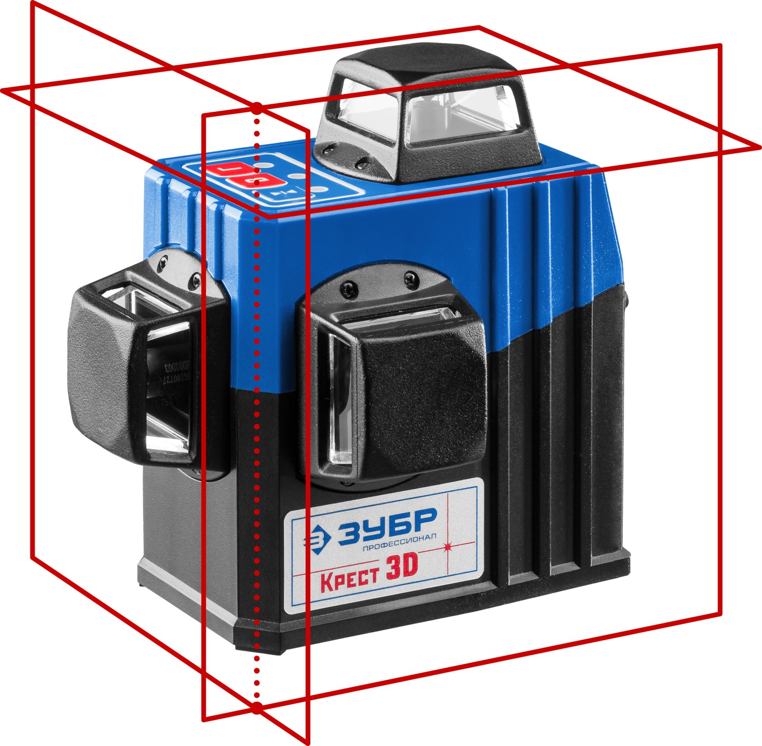 Нивелир лазерный ЗУБР КРЕСТ 3D