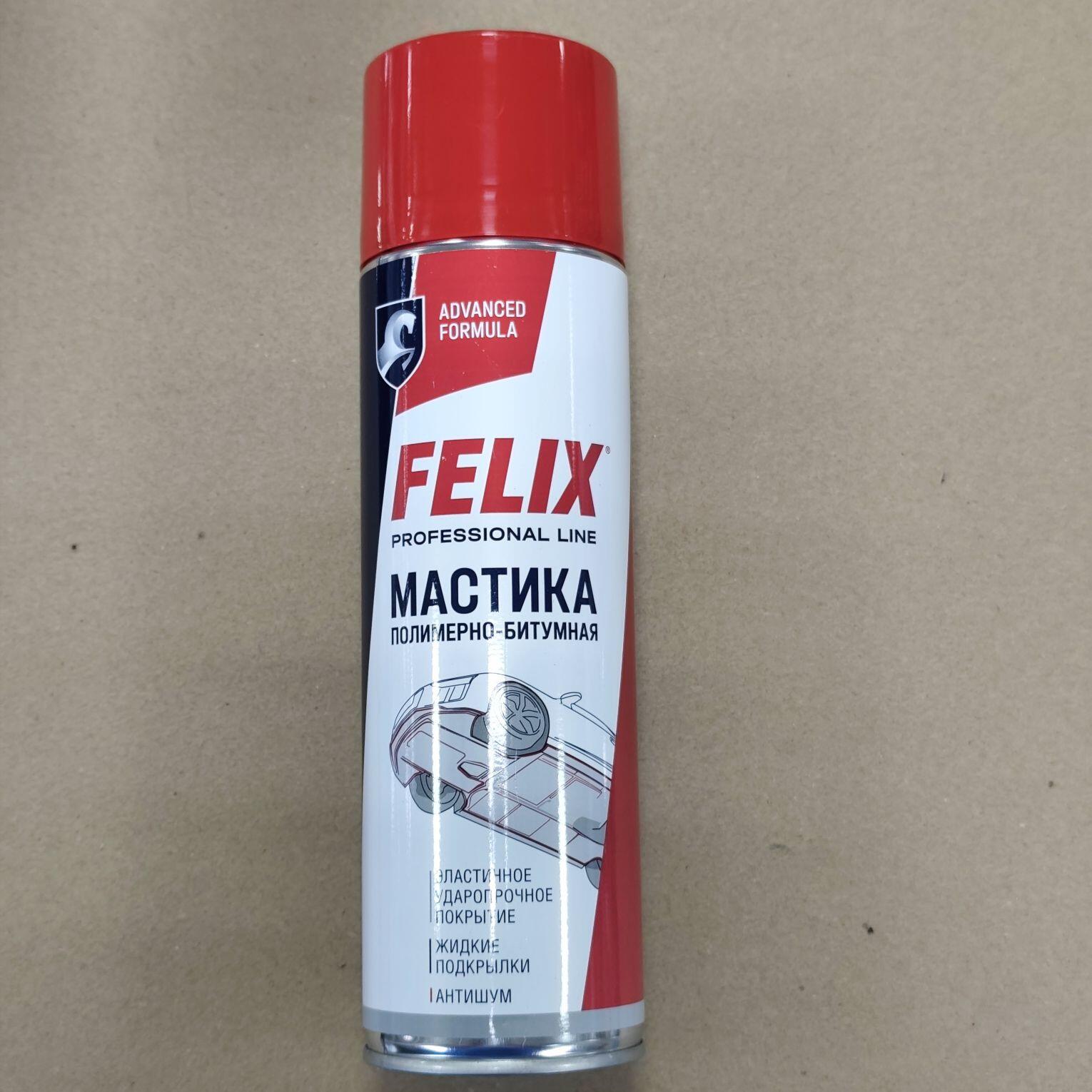 Мастика полимерно-битумная (650 мл) (FELIX) аэрозоль