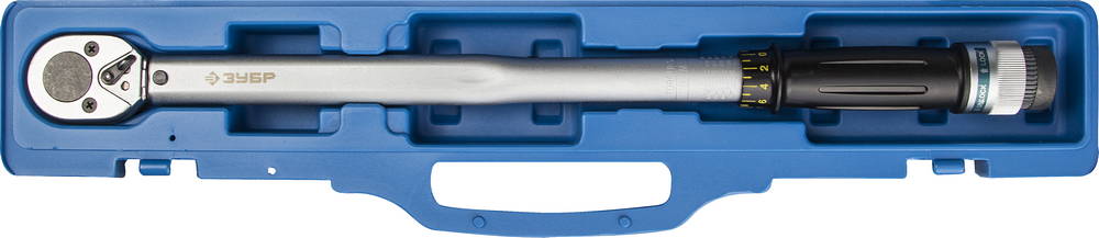Ключ динамометрический с кольцевым фиксатором, точность +/- 4%, 1/2", 40 - 210 Нм, ЗУБР 64084-210