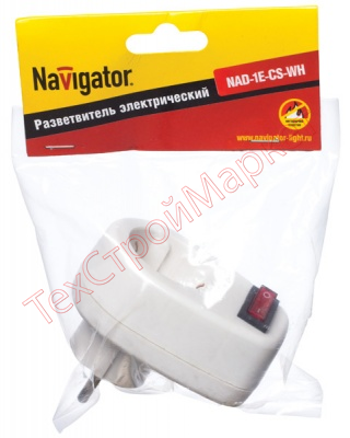 Переходник Navigator 94 669 NAD-1E-СS-WH 17859