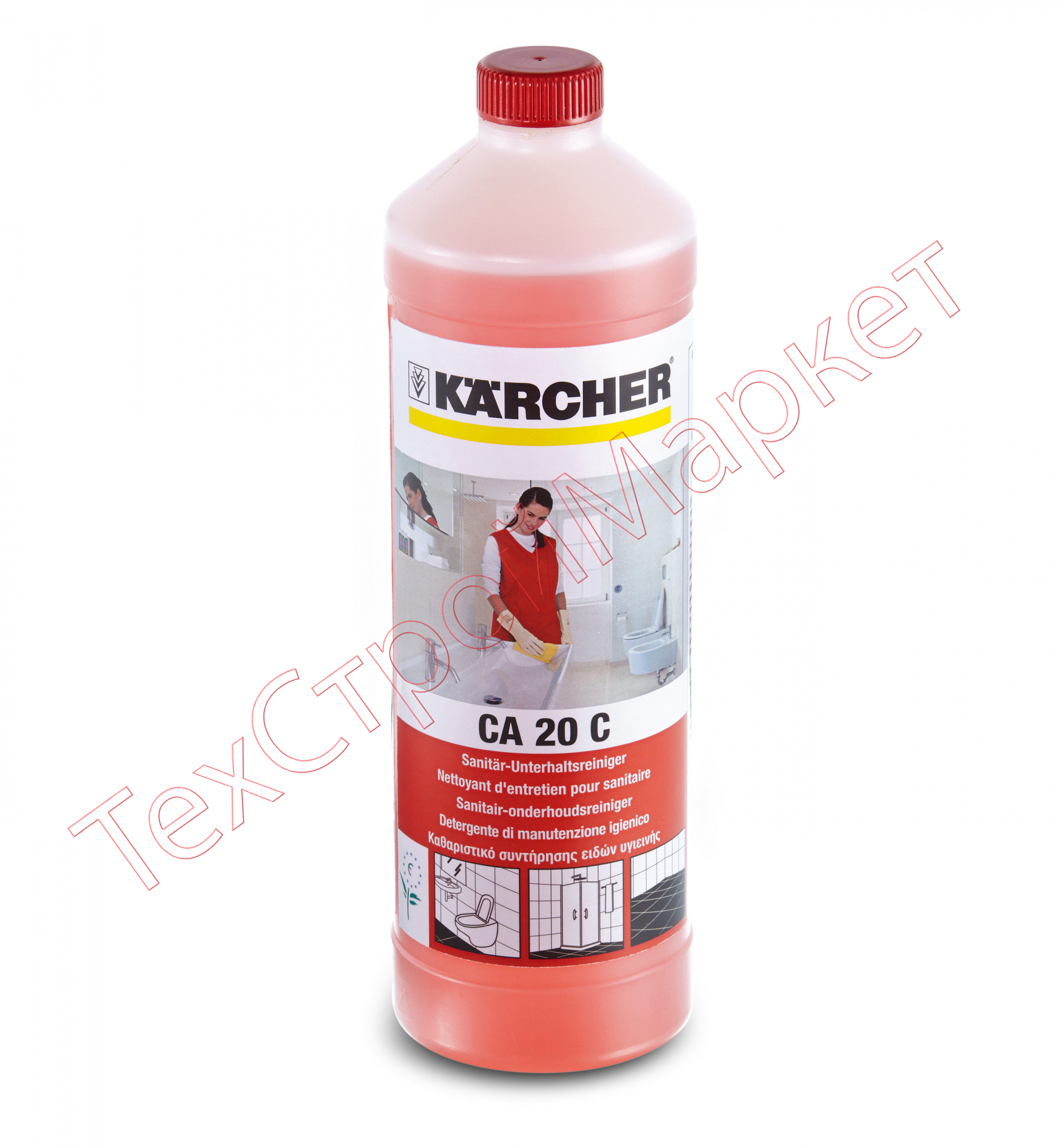 Средство для чистки санузлов Karcher CA 20 C (1л) 6.295-679.0