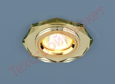 Точечный светильник Elektrostandard 8020/2  G5.3 MR16 зеркальный золотой (YL/GD) SC a031205