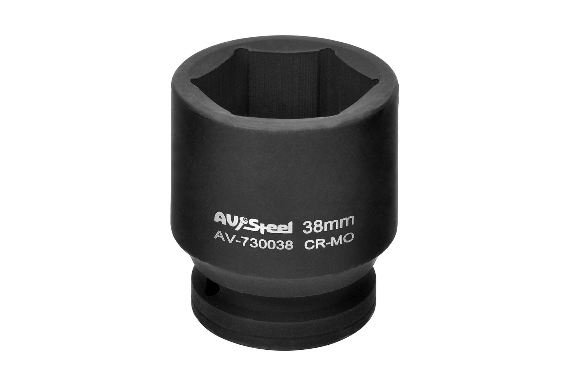 Головка ударная 3/4" шестигранная 38мм "AV Steel"