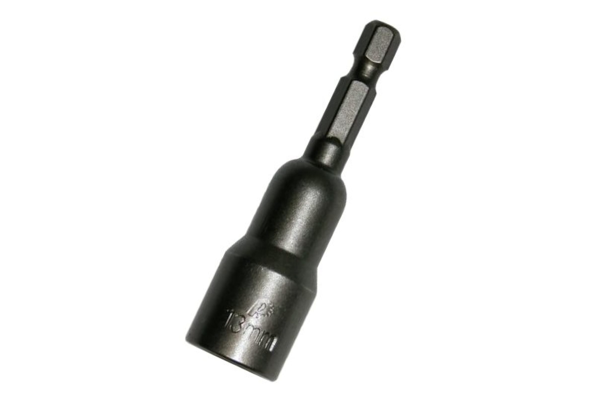Головка торцевая "Профи" магнитная 13*65 мм с хвостовиком HEX 1/4" (1шт) ПРАКТИКА