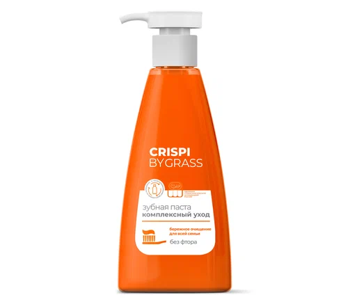 Зубная паста Crispi. Комплексный уход(флакон 250мл)