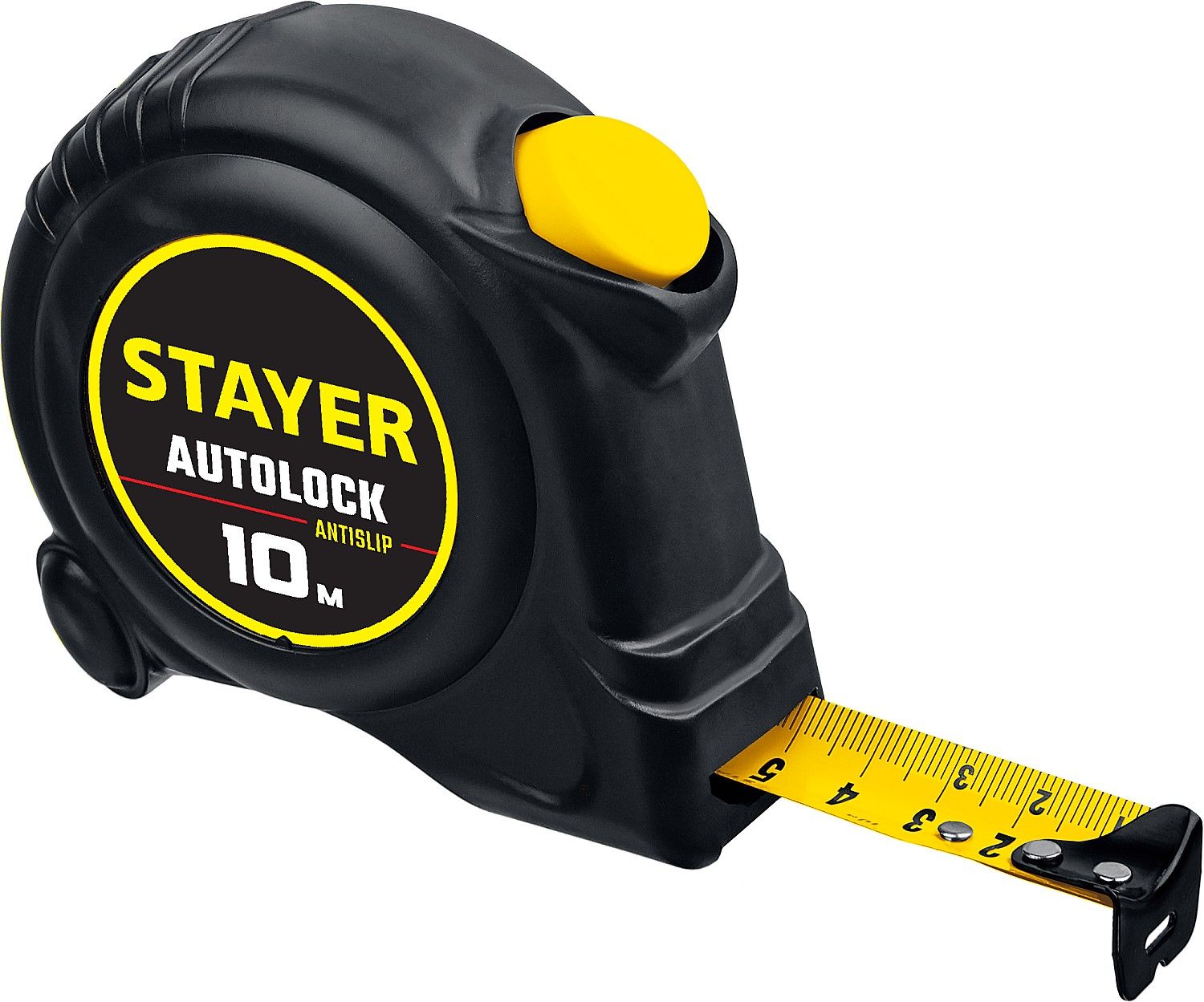 Рулетка с автостопом 10м / 25мм АutoLock STAYER