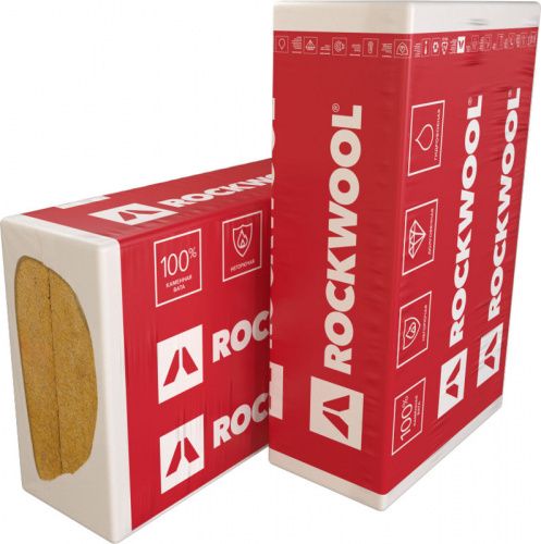 Плита Фасад Баттс 1000*600*100 ROCKWOOL (уп. 3 шт, 1,8 м2; 0,180 м3)