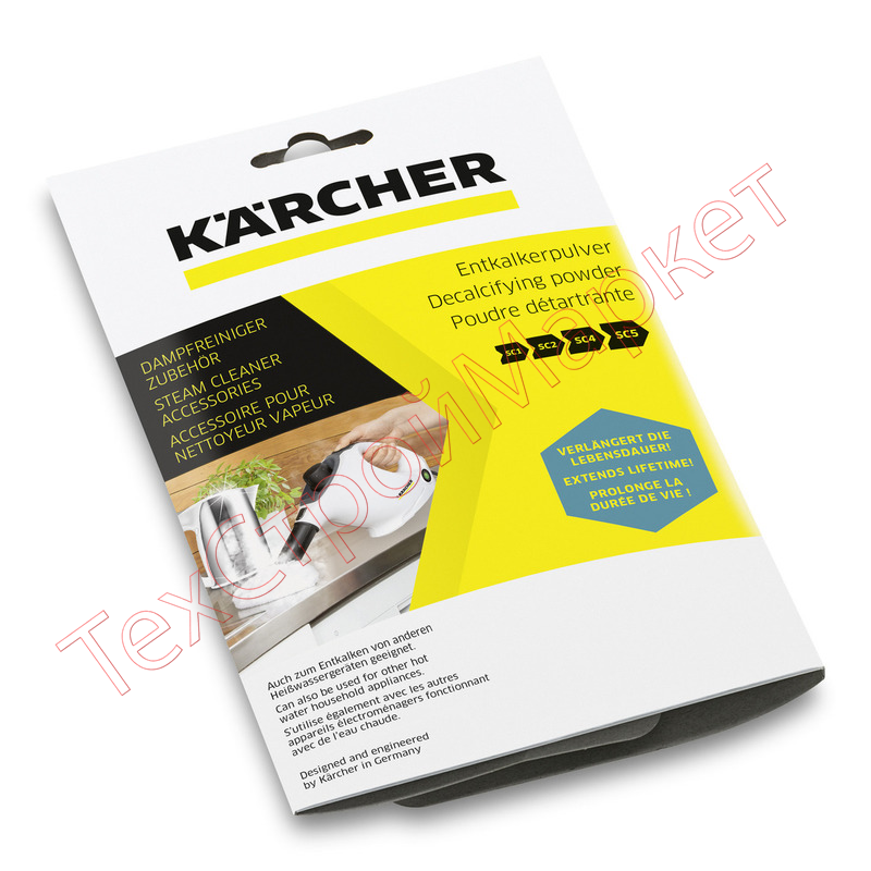 Порошок для удаления накипи Karcher RM (6x17гр) 6.295-987.0