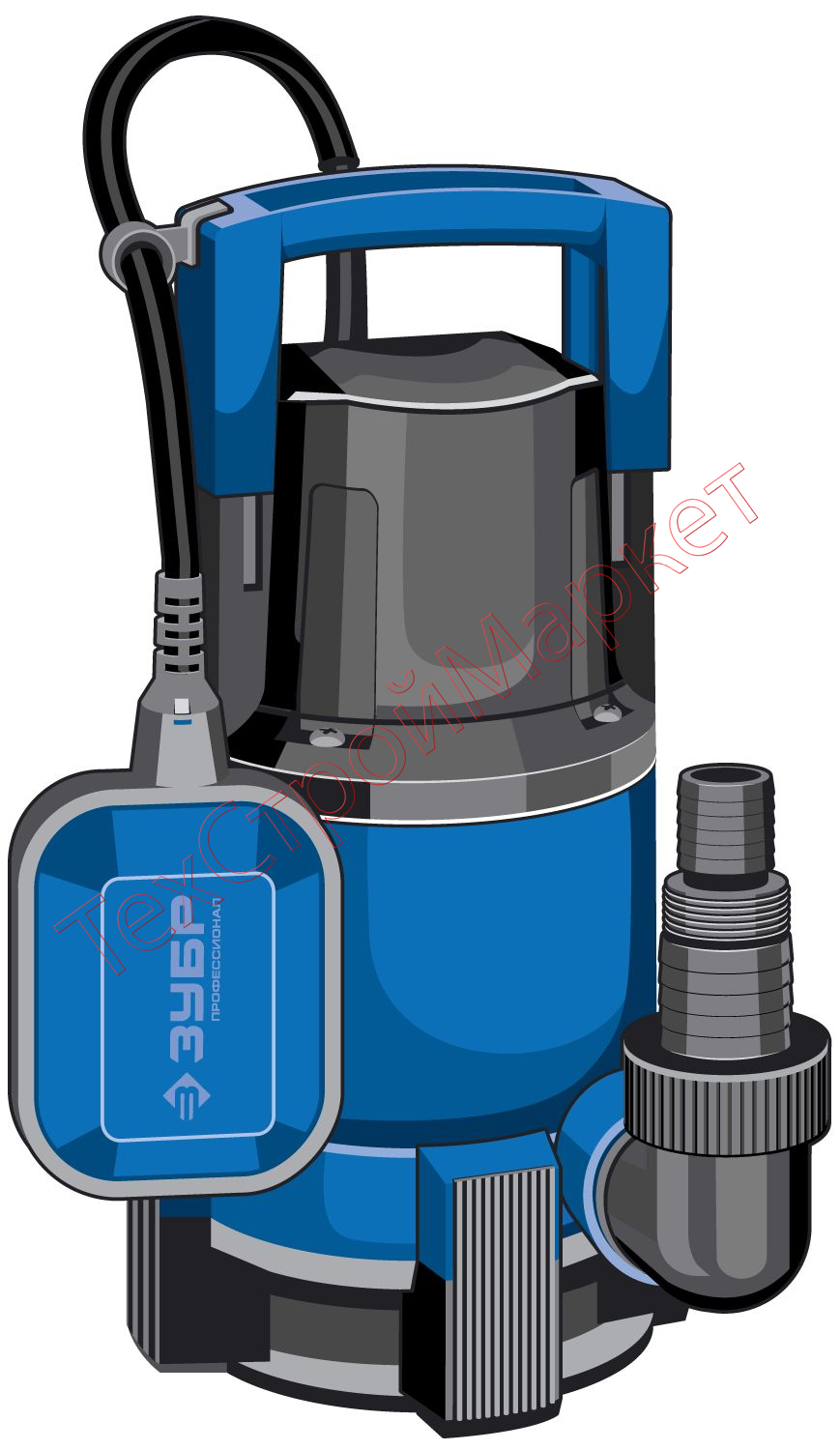 Насос дренажный ЗУБР Профессионал НПГ-Т3-400