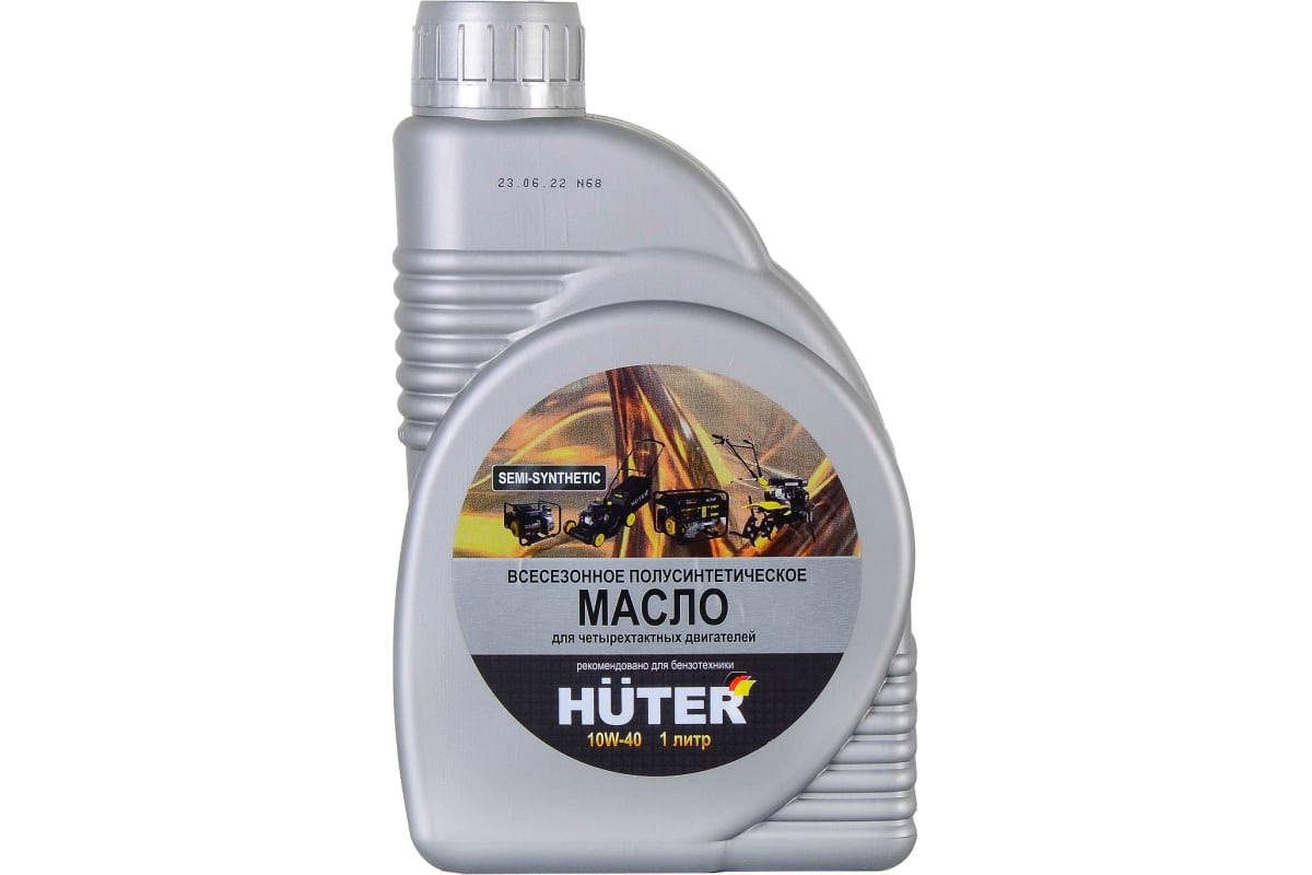Масло моторное 10W-40 полусинтетическое для четырёхтактных двигателей 1 литр