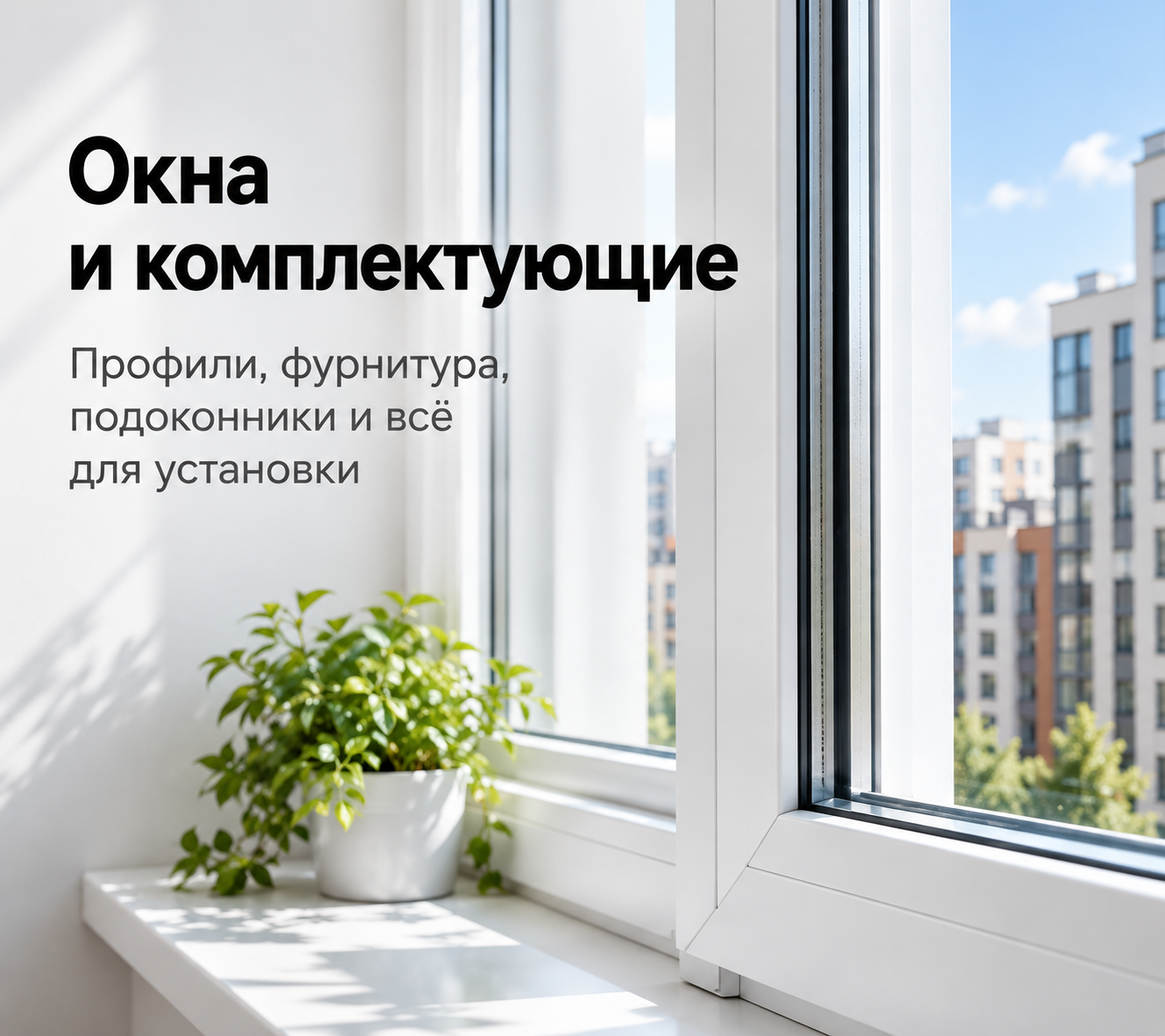 Окна и комплектующие
