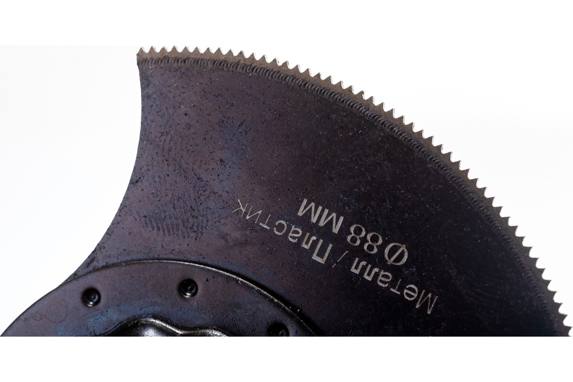 Насадка для МФИ отрезная полукруг, BiM, по металлу и дереву, 88 мм, мелкий зуб ПРАКТИКА