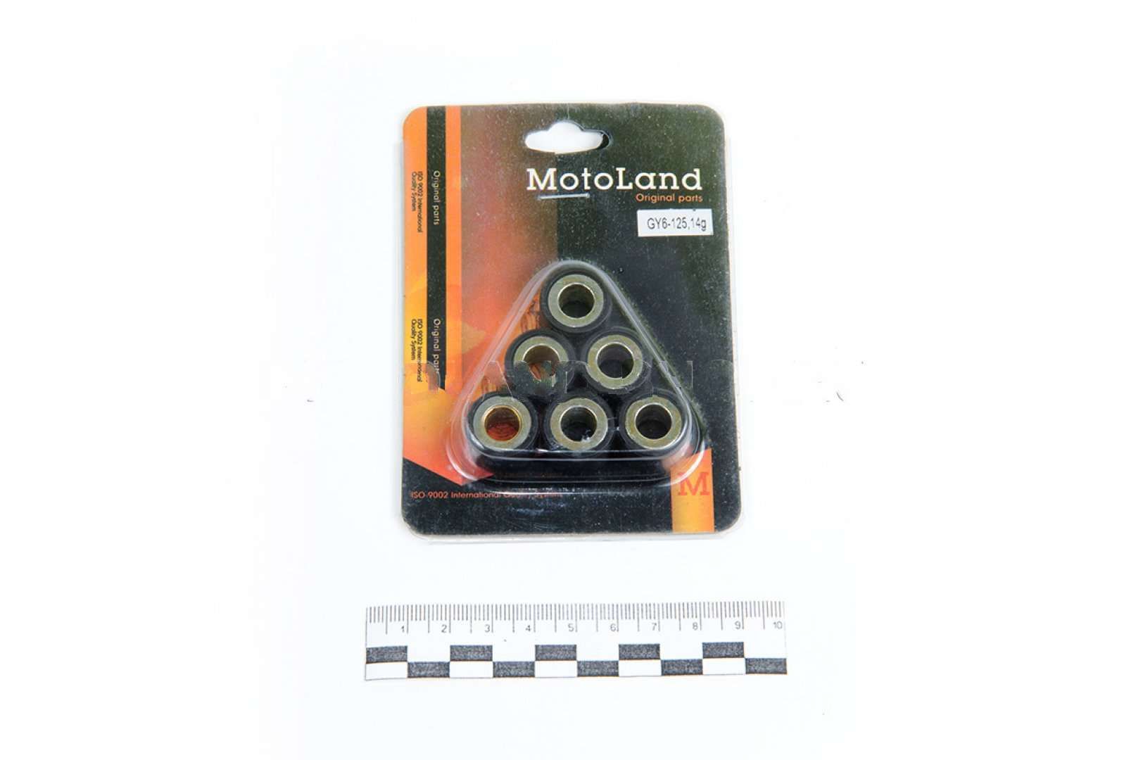 Ролики вариатора 14g (компл=6шт) 157QMJ 150см3
